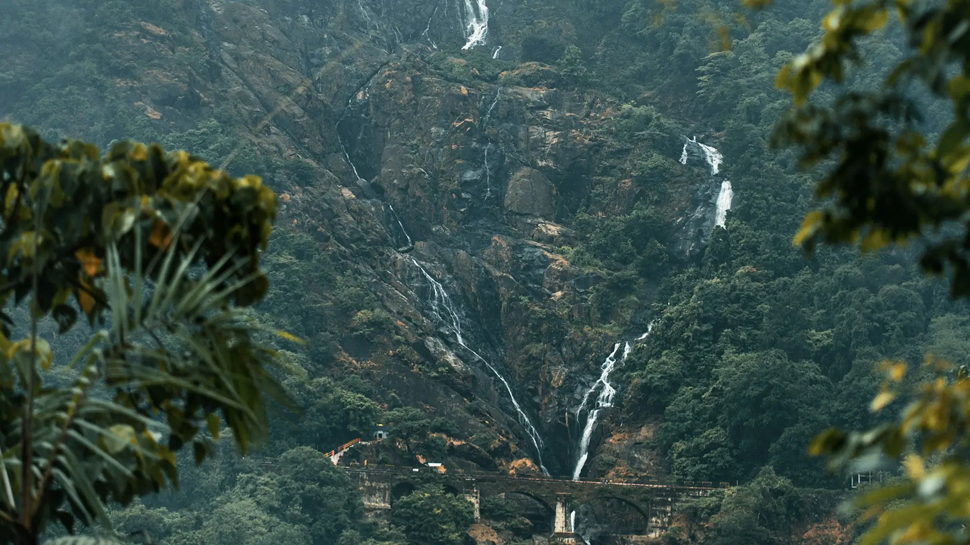 Dudhsagar Waterfalls day trip from Dandeli resort